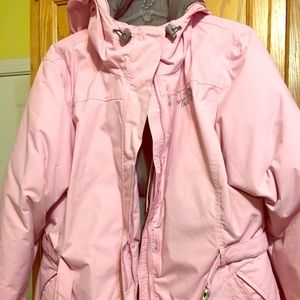 Pink Northface Coat